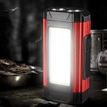 E-SMARTER K011 Fahrrad-LED-Lampe, wiederaufladbar über USB, COB-Fahrradlicht, helle Taschenlampe – Bild 2