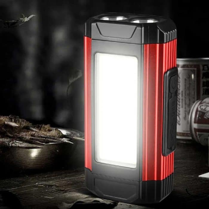 E-SMARTER K011 Fahrrad-LED-Lampe, wiederaufladbar über USB, COB-Fahrradlicht, helle Taschenlampe – Bild 2