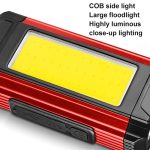E-SMARTER K011 Fahrrad-LED-Lampe, wiederaufladbar über USB, COB-Fahrradlicht, helle Taschenlampe – Bild 11