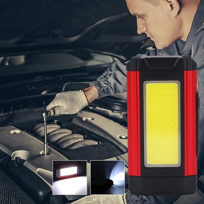 E-SMARTER K011 Fahrrad-LED-Lampe, wiederaufladbar über USB, COB-Fahrradlicht, helle Taschenlampe – Bild 9