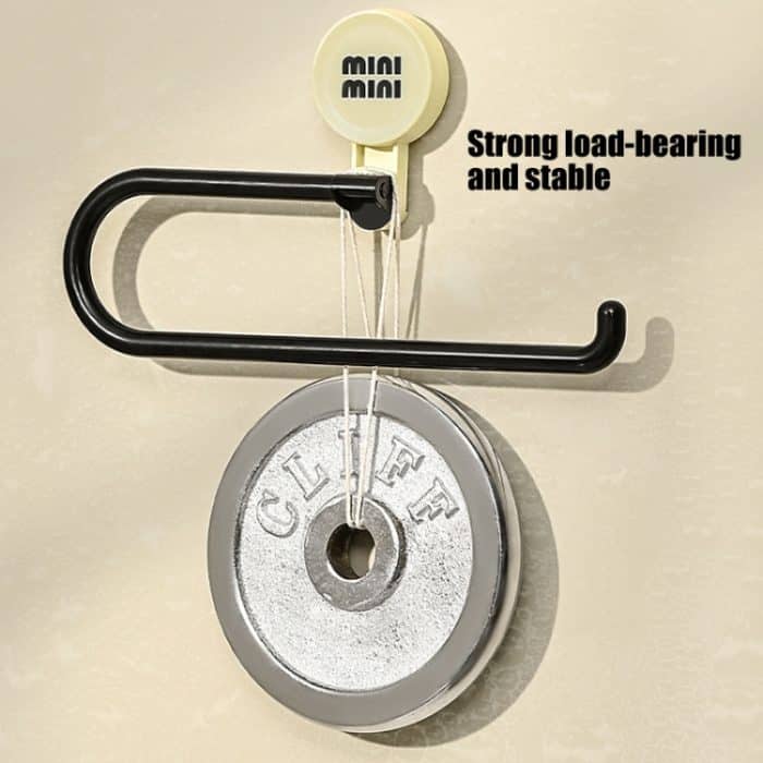 Wand-montiert Saugnapf Rolle Tissue Halter Lagerung Haken Für Frischhaltefolie Lappen Und Handtuch – Bild 7