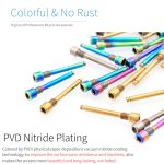 Haltefeder aus Titanlegierung für Mountainbikes, Pin + Circlip Colorful, Pin + Circlip Gold, Pin + Circlip Titanium, Steel Circlip Colorful, Steel Circlip Gold, Steel Circlip Titanium – Bild 4