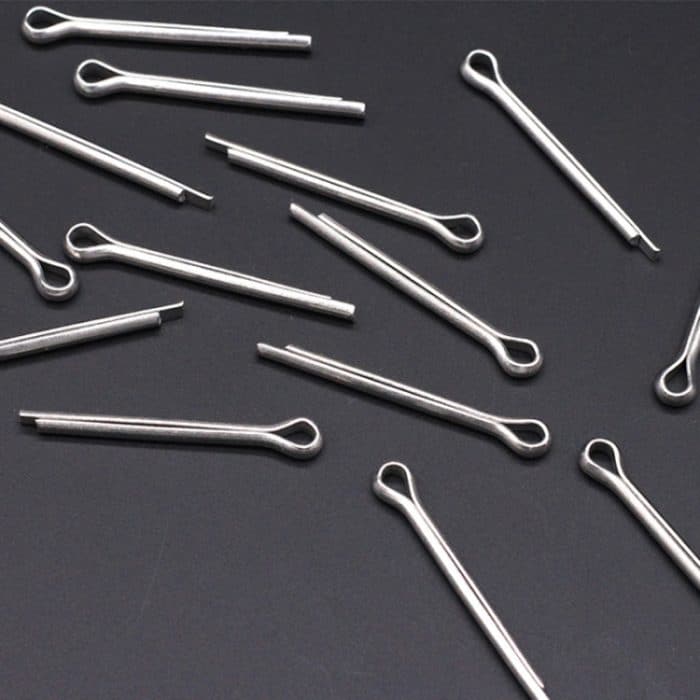 20 Stück Fahrradbremsbelag aus Edelstahl mit offenem Stift – Bild 2