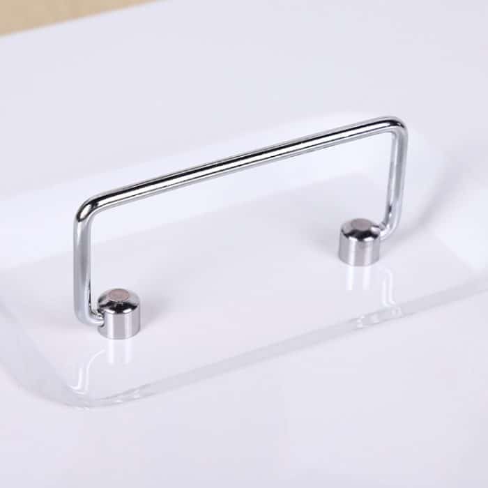 200x160x90mm Tragbarer feuerfester Safe Home Storage Eisenbox mit Schlossschlüssel – Bild 5