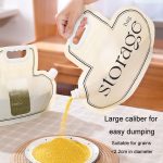 Getreideaufbewahrungstasche, Küchen-Lebensmittelqualität, Reis, Weizen, Bohnen, Anti-Schimmel-Tasche, trockenes Gemüse, versiegeltes Vorratsglas – Bild 5