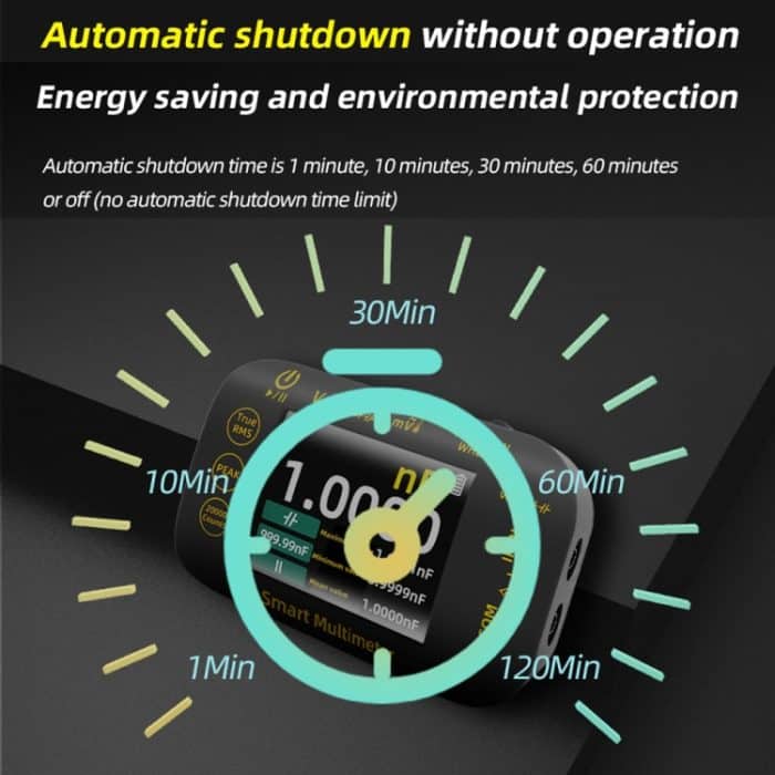 Hochpräzises Digitalmultimeter Tragbares Desktop-Multimeter mit buntem Bildschirm und 20.000 Zeichen, S40 – Bild 8