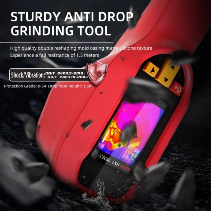 Tragbares Wärmebildgerät, berührungsloses Thermometer, HX1 – Bild 7