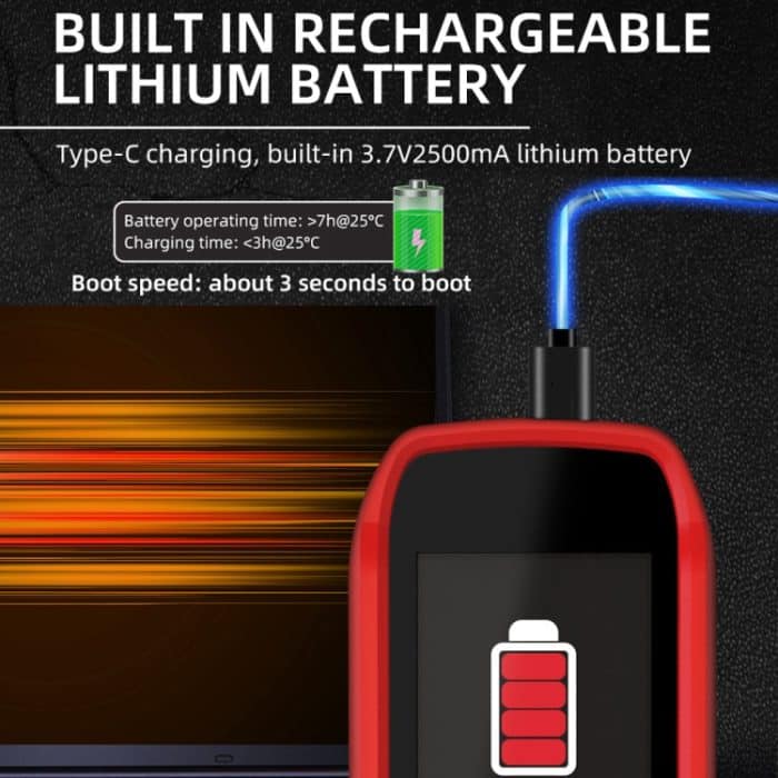 Tragbares Wärmebildgerät, berührungsloses Thermometer, HX1 – Bild 8