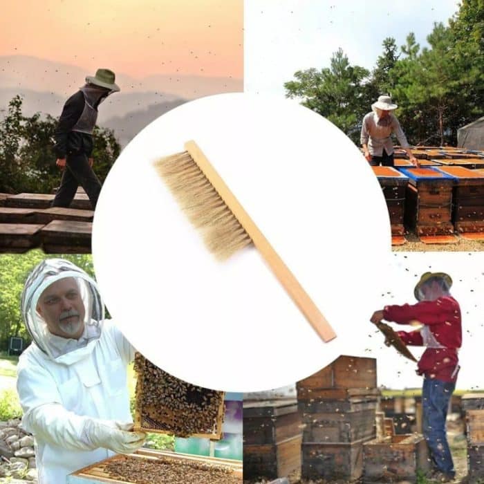 4-in-1 Anti-Bienen-Kleidung + Schaber + Bienenbürste + Anti-Bienen-Handschuhe Imkerset – Bild 7