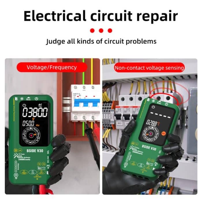 Intelligentes PV-Multimeter mit buntem Bildschirm, Infrarot-Thermometer, V30 (Green) – Bild 14