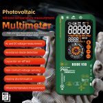 Intelligentes PV-Multimeter mit buntem Bildschirm, Infrarot-Thermometer, V30 (Green) – Bild 3
