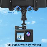 Fahrzeug Rückspiegel Halterung Panorama Sport Kamera Auto Montieren Basis Zubehör – Bild 6