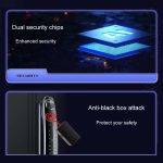 CS7 Home 3D Gesichtserkennungsmonitor Fingerabdruck Automatisches Kombinationsschloss – Bild 4