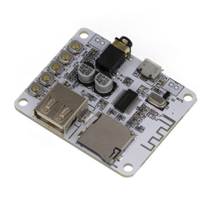 Bluetooth MP3-Decodermodul Audio-Empfängerplatine Decoder-Wiedergabe mit USB-TF-Karten-Vorverstärkerausgang – Bild 4