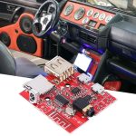 Bluetooth 4.1 MP3-Dekodierungsmodul Audio-Empfängerplatine Verlustfreier Autolautsprecherverstärker Modifizierte Platine, Bluetooth 4.1 MP3 Decoding Module (With RC Red) – Bild 2