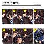 Fester Begrenzer für die Einstellschnalle des Kindersicherheitsgurts – Bild 8