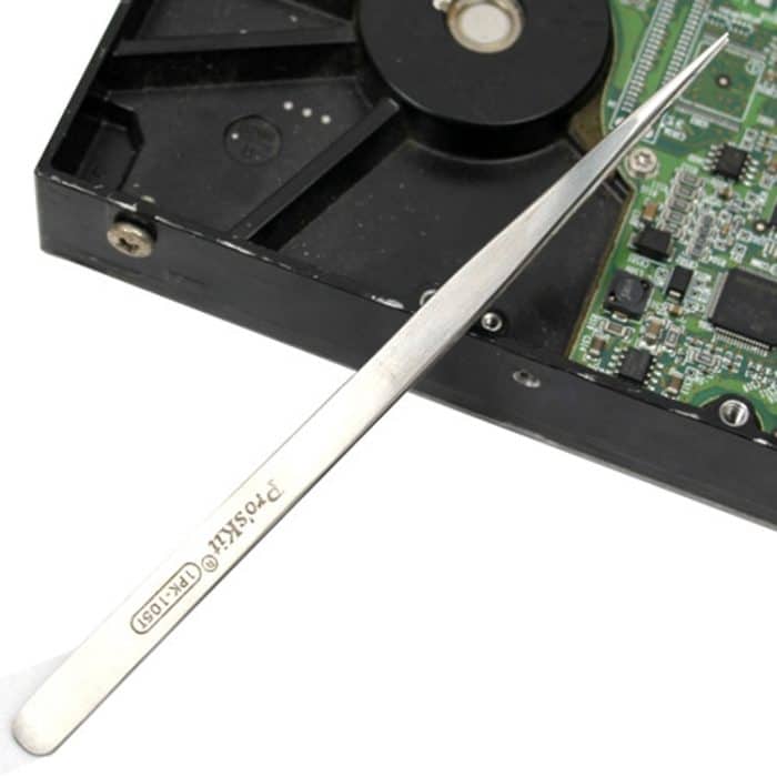 ProsKit 1PK-105T Antimagnetische Pinzette aus Edelstahl, präzise, ​​gerade, spitze Pinzette, 140 mm – Bild 3