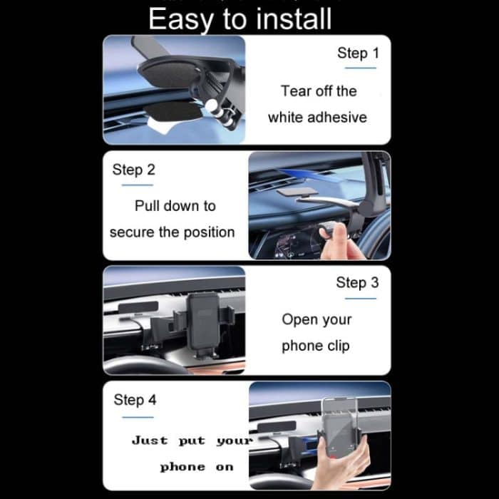 Auto Armaturenbrett Multifunktionale Dreh- Und Klappbare Handy-Navigationshalterung – Bild 8