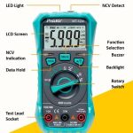 ProsKit MT-1236-C 3-5/6 True-RMS Digital Multimeter For ACA, ACV, DCA, DCV, Frequency, Cycle Duty, Diode Test – Bild 5