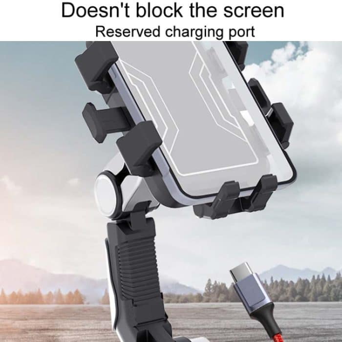 Fahrrad-Motorrad-Outdoor-Reiten Stoßfeste Handy-Navigationshalterung, DC2301A, MT2301 – Bild 4