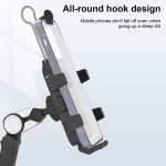 Fahrrad-Motorrad-Outdoor-Reiten Stoßfeste Handy-Navigationshalterung, DC2301A, MT2301 – Bild 8