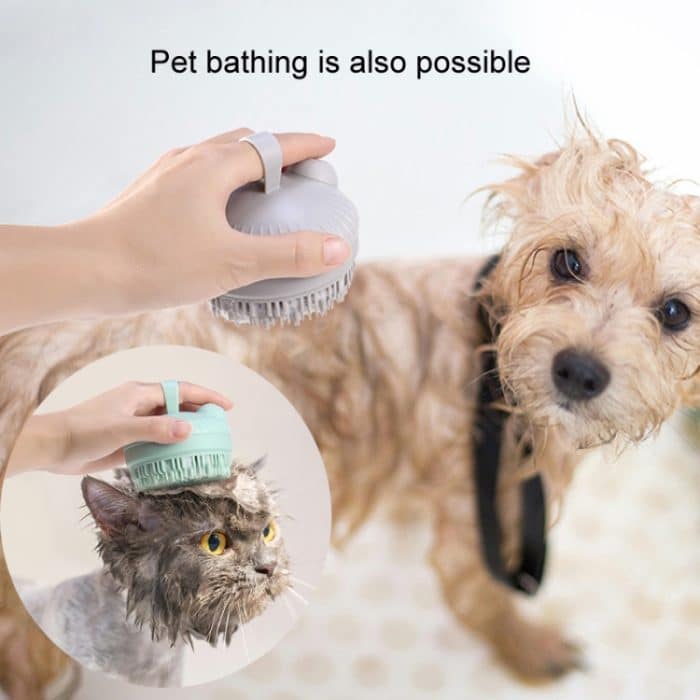 Multifunktionale Dusche Schrubben Ball Badereinigungsbürste Silikon Duschbürste, Bath Pink, Bath Gray Green, Bath Gray, Shampoo Pink, Shampoo Gray Green, Shampoo Gray – Bild 15