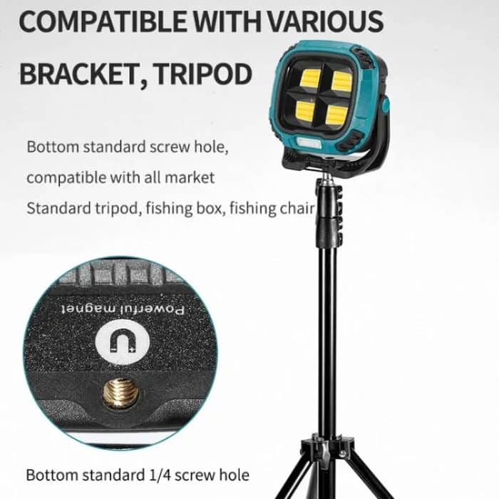 E-SMARTER W894-1 COB Magnetischer Projektor Arbeitslicht Notfall Tragbare helle Taschenlampe, W894-1 – Bild 15