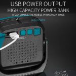 E-SMARTER W894-1 COB Magnetischer Projektor Arbeitslicht Notfall Tragbare helle Taschenlampe, W894-1 – Bild 8