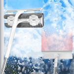 Multifunktionaler Haushaltsteleskopstab Doppelseitiger Fensterreiniger, Three-section Rod, Two-section Rod – Bild 9