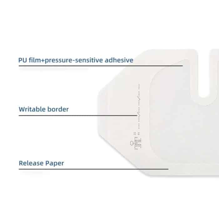 10 teile/paket Transparent Dressing Wasserdicht Klebstoff Klar Bandagen, 6x7cm – Bild 6