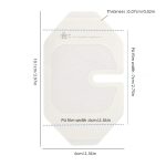 10 teile/paket Transparent Dressing Wasserdicht Klebstoff Klar Bandagen, 6x7cm – Bild 8