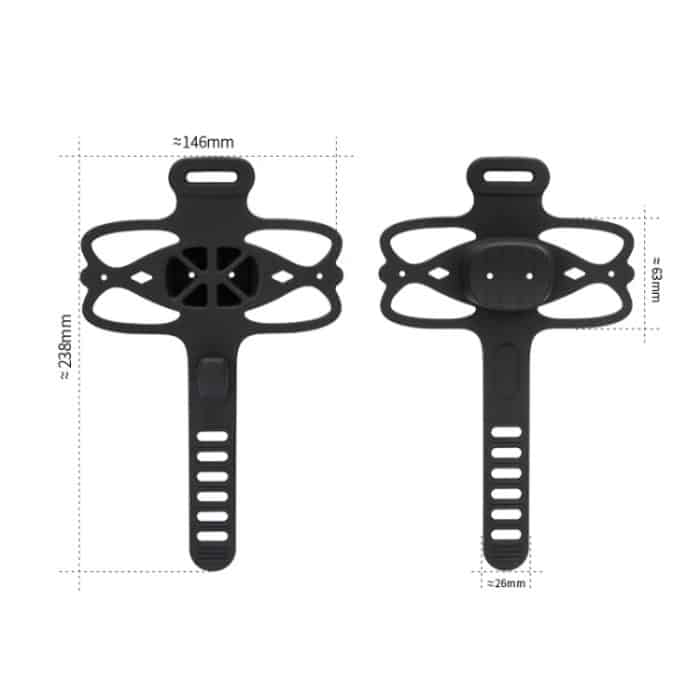 GUB P9 Fahrrad-Telefonhalter aus Silikon in Libellenform – Bild 12