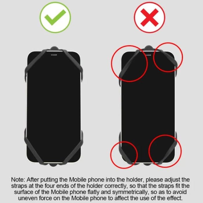 GUB P9 Fahrrad-Telefonhalter aus Silikon in Libellenform – Bild 6