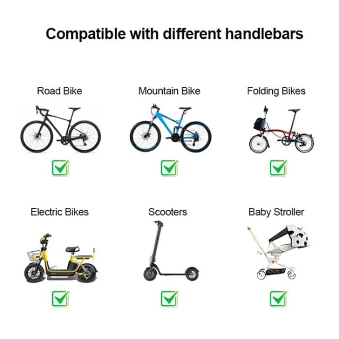 GUB P9 Fahrrad-Telefonhalter aus Silikon in Libellenform – Bild 9