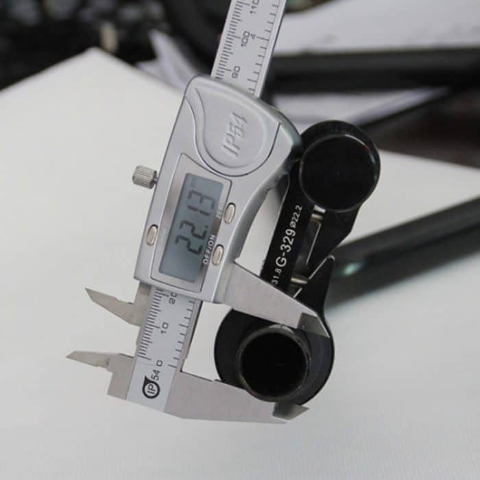 GUB Code Tischständer Lampenfassung Unterlegscheibe Handyhalterung Reduzierring Dichtung, A 12x25.4mm, B 12x22.2mm, C 9x22.2mm, D 9x25.4mm – Bild 3