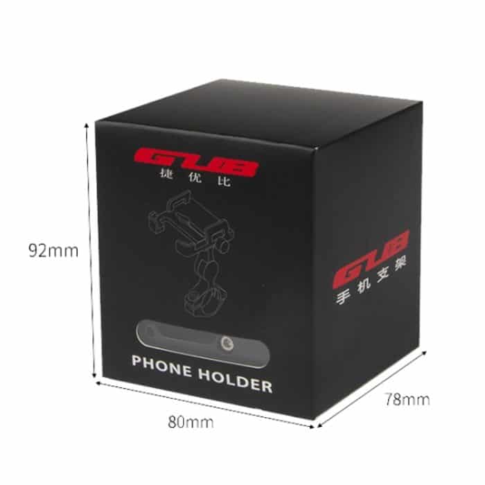 GUB PLUS21 Fahrrad Handyhalter Motorrad 360 Grad drehbare Halterung, PLUS21 – Bild 13