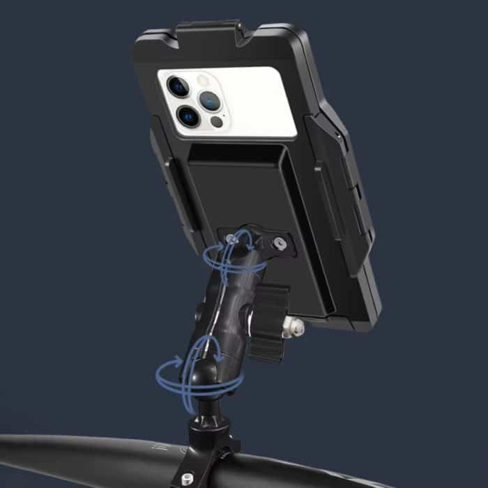 GUB PLUS17 Fahrrad-Handy-wasserdichte Taschenhalterung für Motorradlenker, regendichter Ständer, PLUS17 – Bild 3