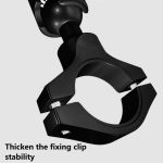 GUB PLUS17 Fahrrad-Handy-wasserdichte Taschenhalterung für Motorradlenker, regendichter Ständer, PLUS17 – Bild 9