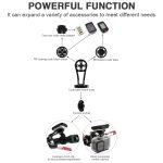 GUB G696 Fahrrad-Code-Tischhalterung aus Aluminium, verstellbare Verlängerungshalterung – Bild 6
