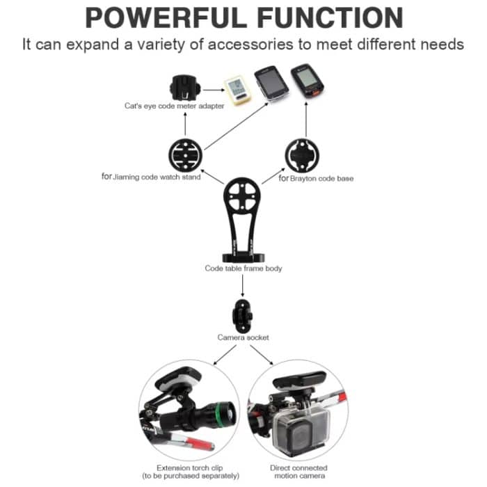 GUB G696 Fahrrad-Code-Tischhalterung aus Aluminium, verstellbare Verlängerungshalterung – Bild 6