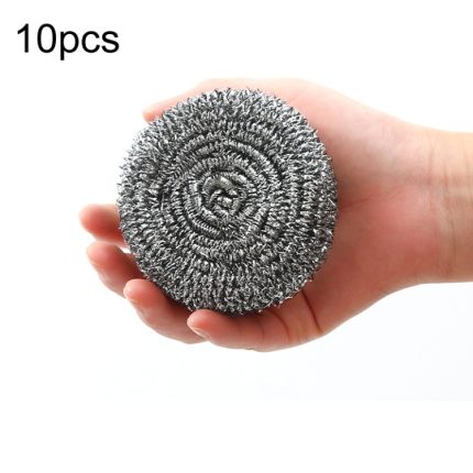 Schrubber mit Stahlwollebällen zum Reinigen von Geschirr, Töpfen, Pfannen und Öfen, 10pcs /pack 20g, 5pcs /Pack 30g, 5pcs /Pack 40g