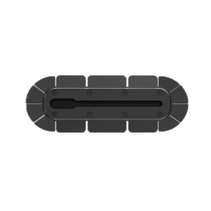 SUV Auto Modifizierter Basisschieber für die zentrale Steuerhalterung, Paste Rail Base, Screw Rail Base, Paste Elliptical Base, 1 inch Rail Ball Head