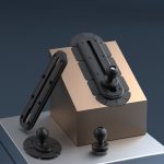 SUV Auto Modifizierter Basisschieber für die zentrale Steuerhalterung, Paste Rail Base, Screw Rail Base, Paste Elliptical Base, 1 inch Rail Ball Head – Bild 6