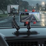 SUV Auto Modifizierter Basisschieber für die zentrale Steuerhalterung, Paste Rail Base, Screw Rail Base, Paste Elliptical Base, 1 inch Rail Ball Head – Bild 5