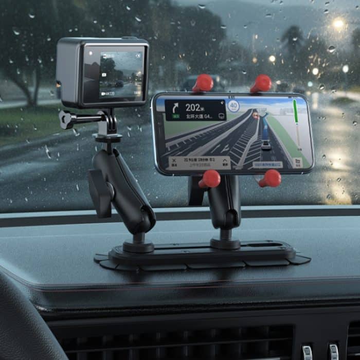 SUV Auto Modifizierter Basisschieber für die zentrale Steuerhalterung, Paste Rail Base, Screw Rail Base, Paste Elliptical Base, 1 inch Rail Ball Head – Bild 5