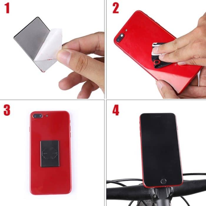 GUB Handy-Code-Messgeräthalter, Telefontisch, Rückseitenschnalle, Aufkleber, For Gamin, For Bryant – Bild 6