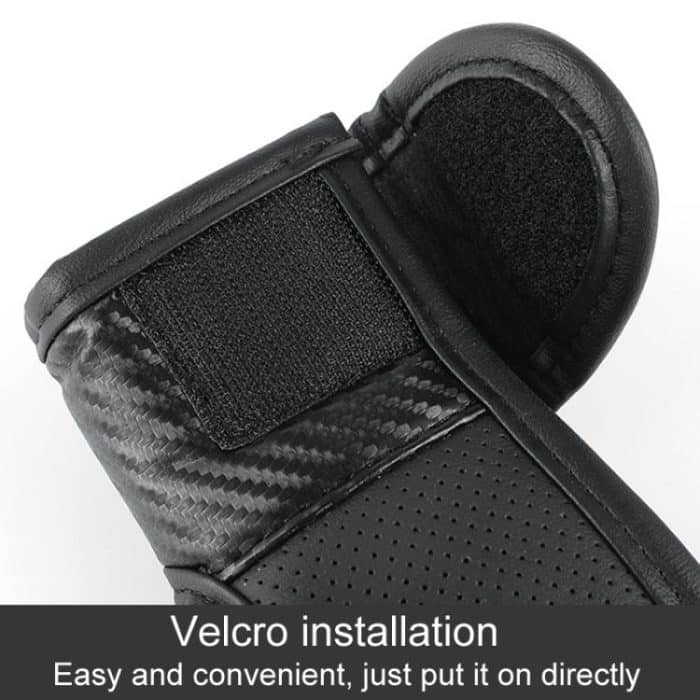 Auto Automatische Universal Perforierte Atmungsaktive Rindsleder Seite Öffnung Shift Abdeckung, A-Black, A-Wine Red, A-Brown, B-Black, B-Wine Red, B-Brown – Bild 5