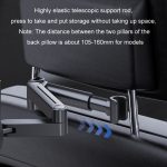 Autositz-Rückenlehne, Handy-/Tablet-Halterung, A081B+X159, A081+X159 – Bild 8