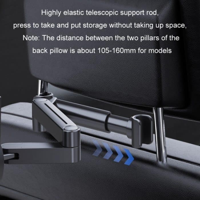 Autositz-Rückenlehne, Handy-/Tablet-Halterung, A081B+X159, A081+X159 – Bild 8