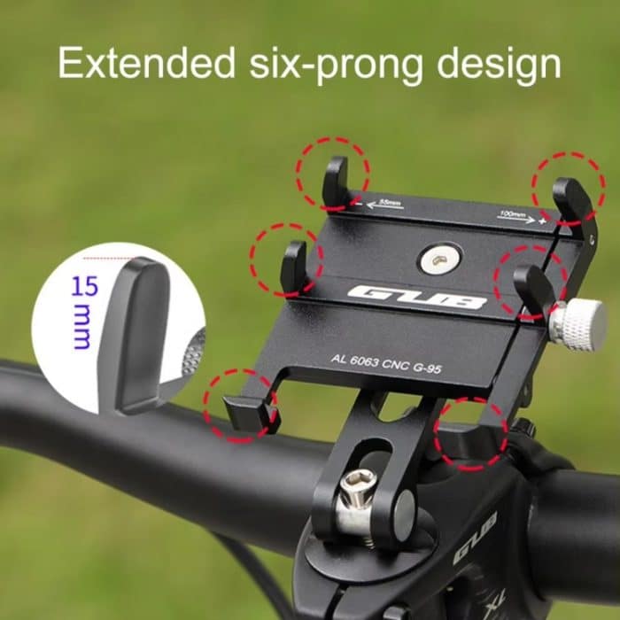 GUB G-95 Fahrrad Handy Halter Fahrrad Navigation Lenker Schüssel Abdeckung Halterung, G-95 Bicycle Handlebar Bowl Cover – Bild 9